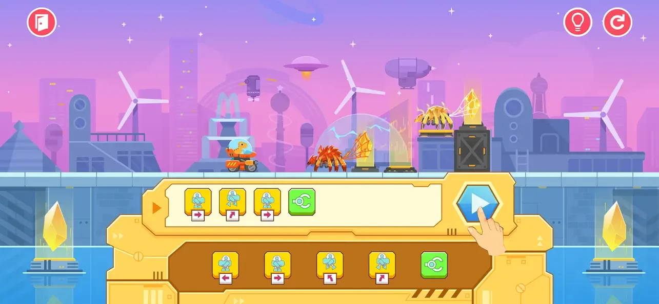 Dinosaur Coding Adventure Kids screenshot 2