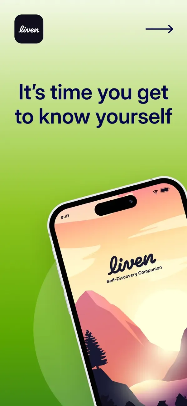 Liven: Discover yourself screenshot 1