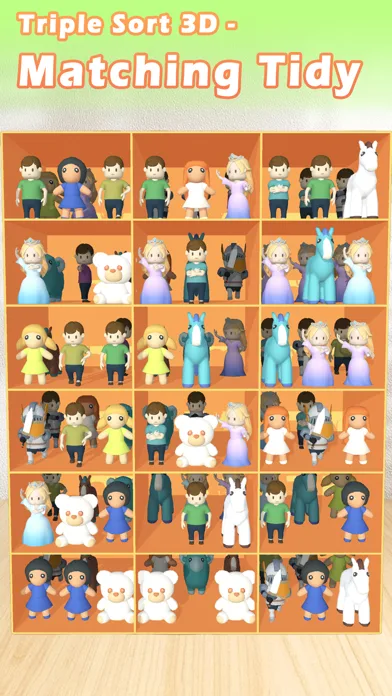 Triple Sort 3D - Matching Tidy screenshot 1