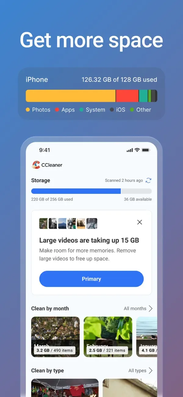 CCleaner – Phone Cleaner screenshot 1