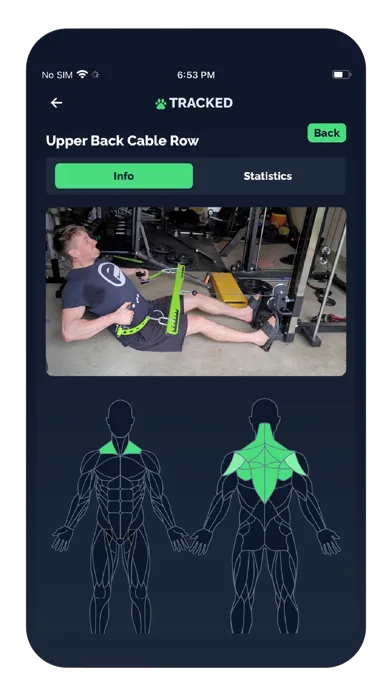Tracked • Workout & Nutrition screenshot 3