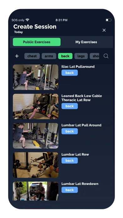 Tracked • Workout & Nutrition screenshot 4