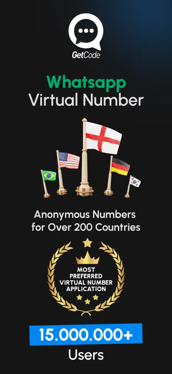 Virtual Number & SMS: GetCode screenshot 1
