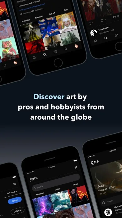 Cara: Art & Social screenshot 2