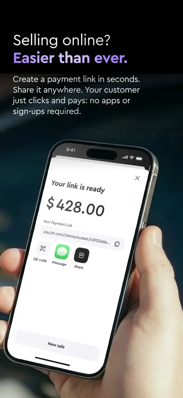 JIM: Tap to Pay & Payment Link screenshot 5