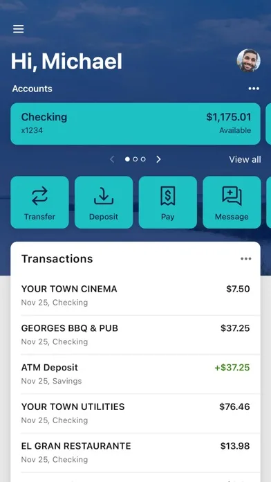 Hebron Savings Bank screenshot 1
