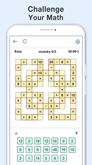 Math Cross - Math Puzzle Games screenshot 1