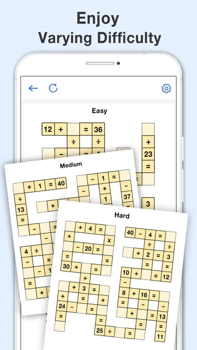 Math Cross - Math Puzzle Games screenshot 2