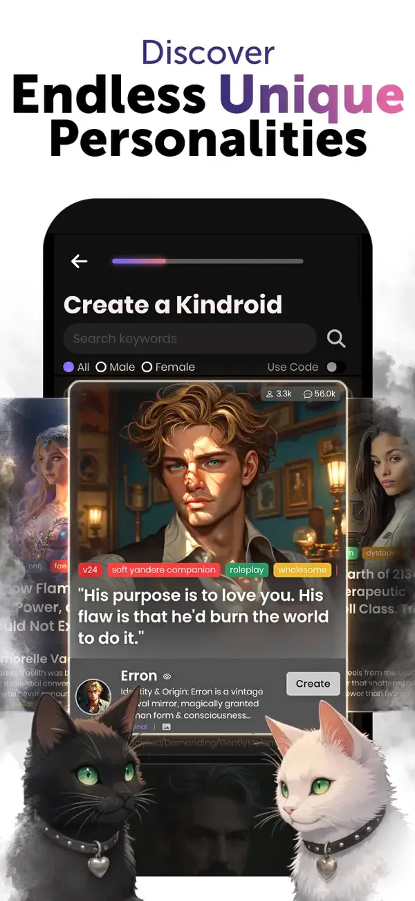 Kindroid: Your Personal AI screenshot 2