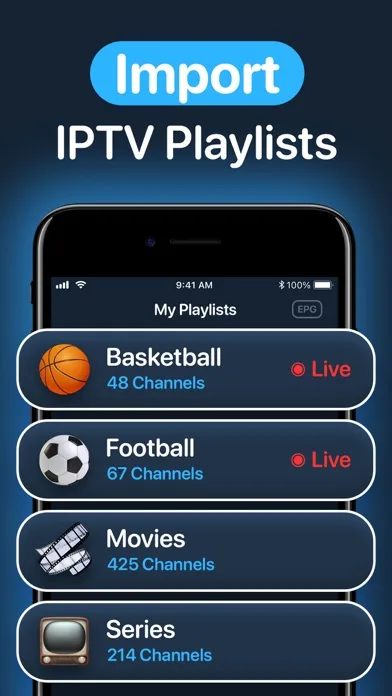 IPTV Smart Player・Smarters Pro screenshot 5