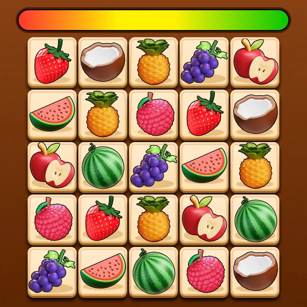 Onet Match Puzzle: Wooden Tile