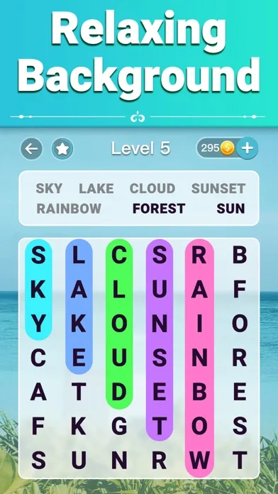 Vita Word Search for Seniors screenshot 5