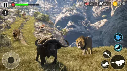 Lion Simulator Animal Survival screenshot 2