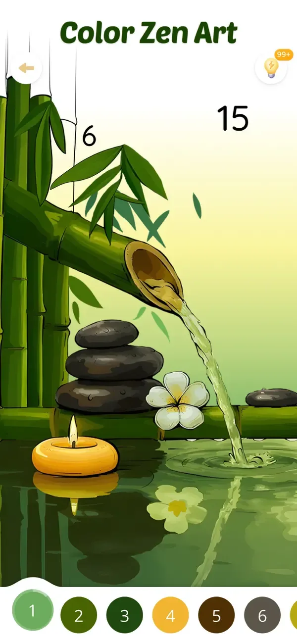 Color Aura: Paint by Number screenshot 2