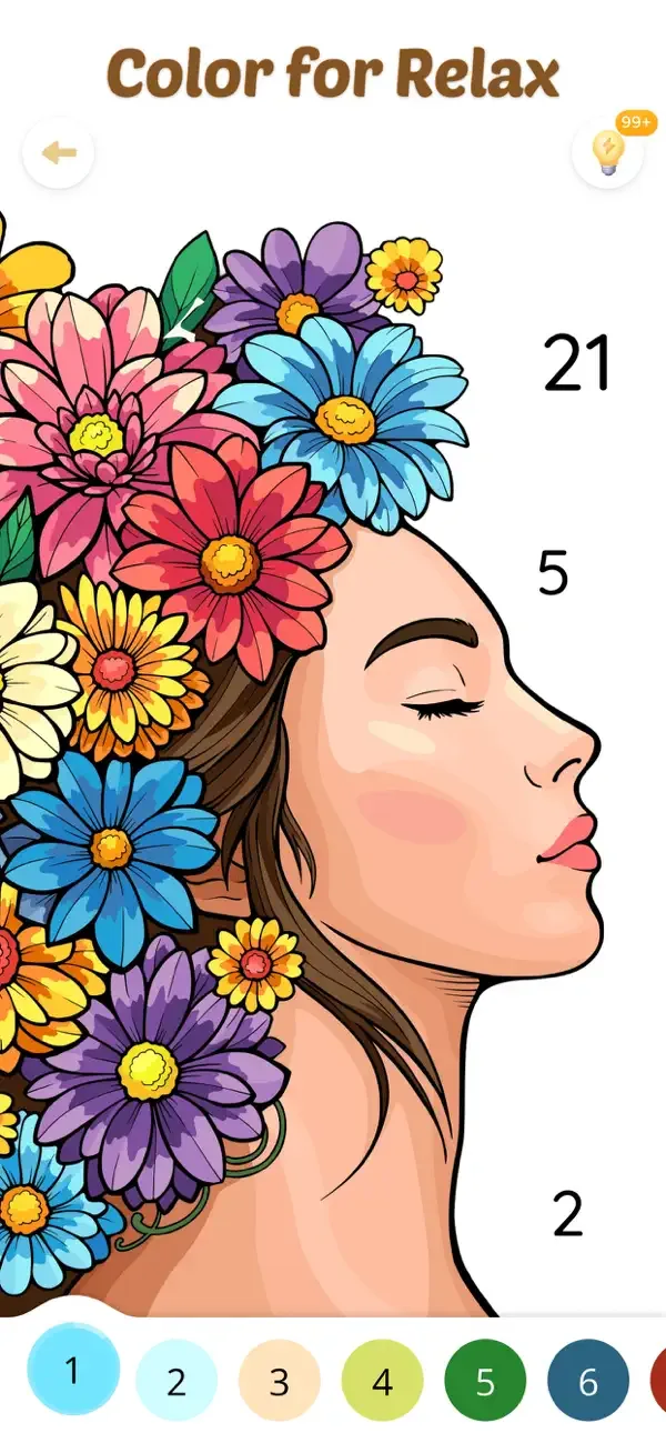 Color Aura: Paint by Number screenshot 5