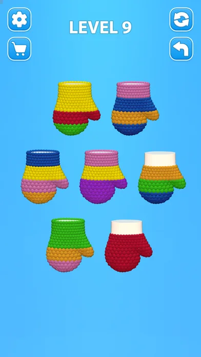 Cozy Knitting: Color Sort Game screenshot 2