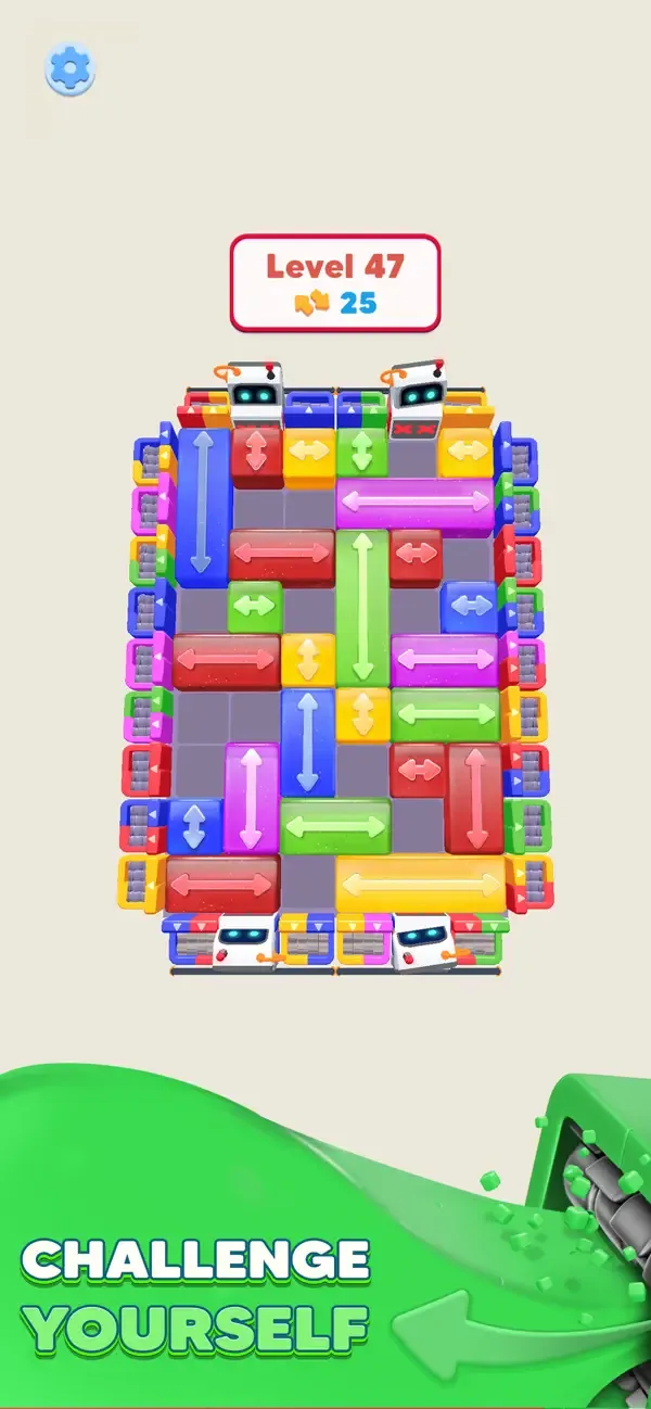 Color Blocks 3D: Slide Puzzle screenshot 5