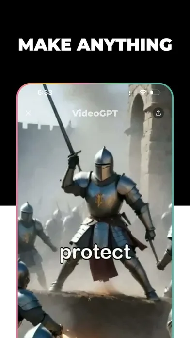 VideoGPT - AI Video Generator screenshot 1