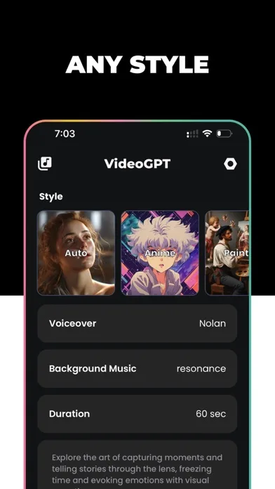 VideoGPT - AI Video Generator screenshot 3