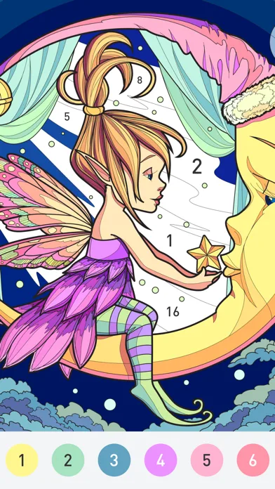 Tangle Color by Number Book screenshot 4