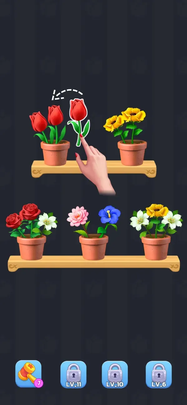 Blossom Sort® - Flower Games screenshot 1