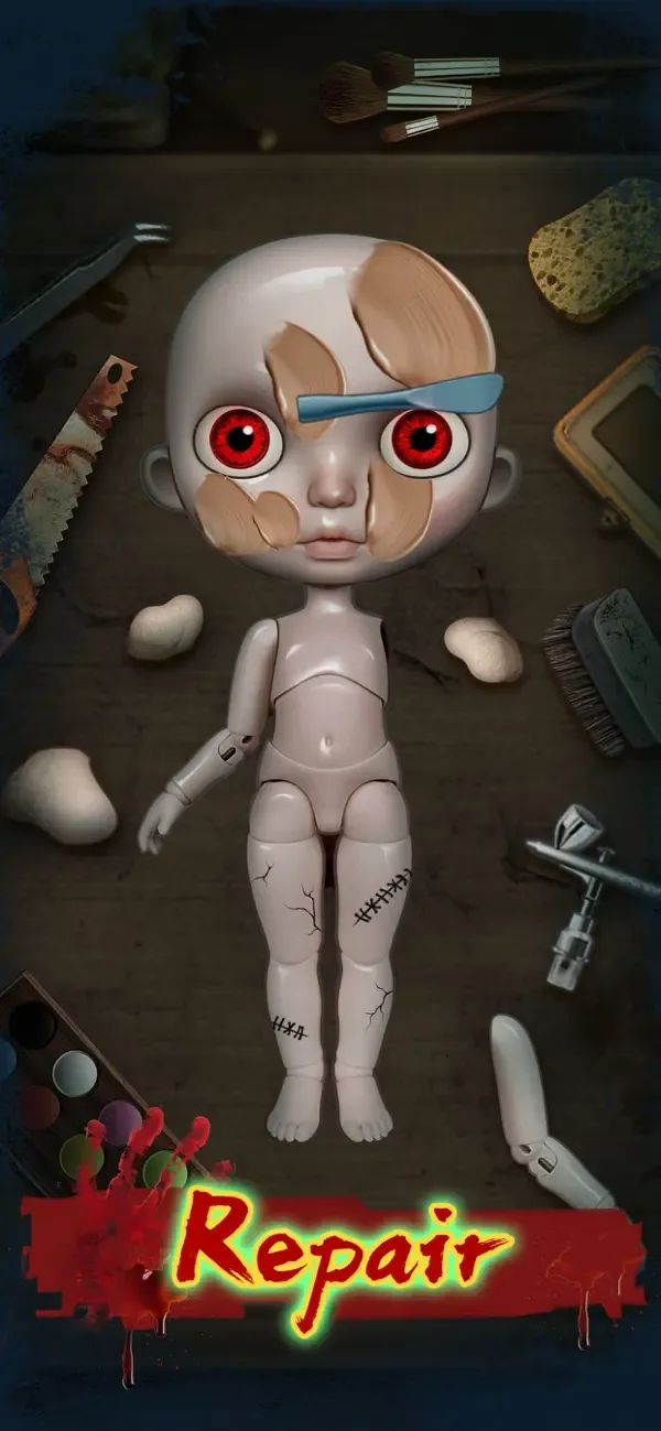 Doll Repair - Makeup studio screenshot 2