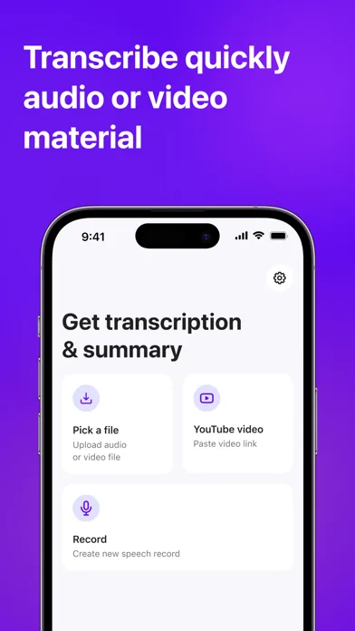 Sum AI: Speech to Text Notes screenshot 1