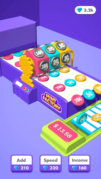 Mint Factory - Idle Money Game screenshot 2