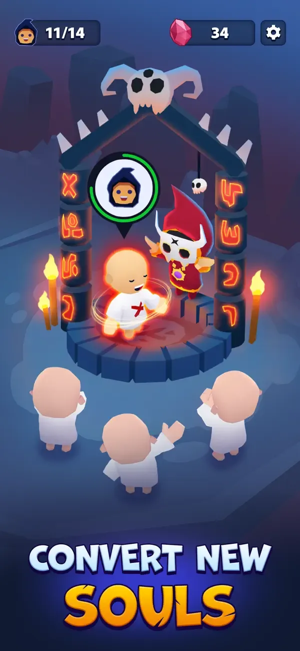 Idle Cult Empire - Evil Tycoon screenshot 2