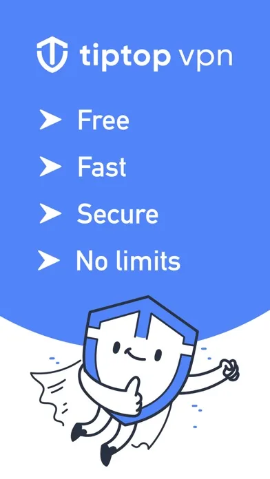 VPN proxy - TipTop VPN screenshot 1