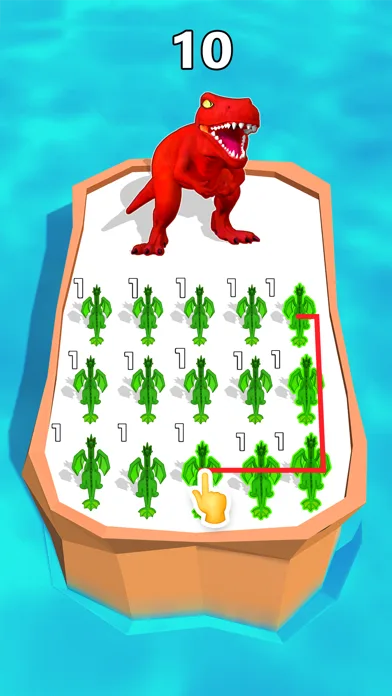 Monster Merge Dinosaur Games screenshot 1