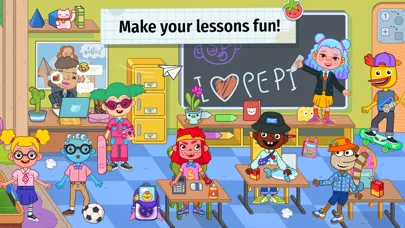 Pepi School: Fun Kid Games screenshot 1