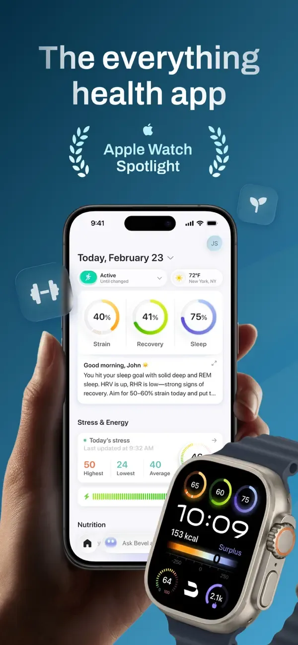 Bevel: AI Health Coach screenshot 1