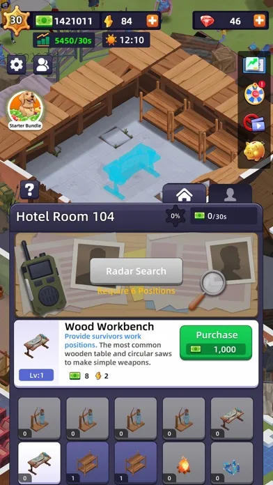 Idle Survivor Fortress Tycoon screenshot 5