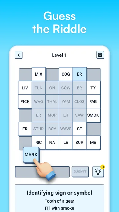 Syllatiles - Word Puzzle Game screenshot 1