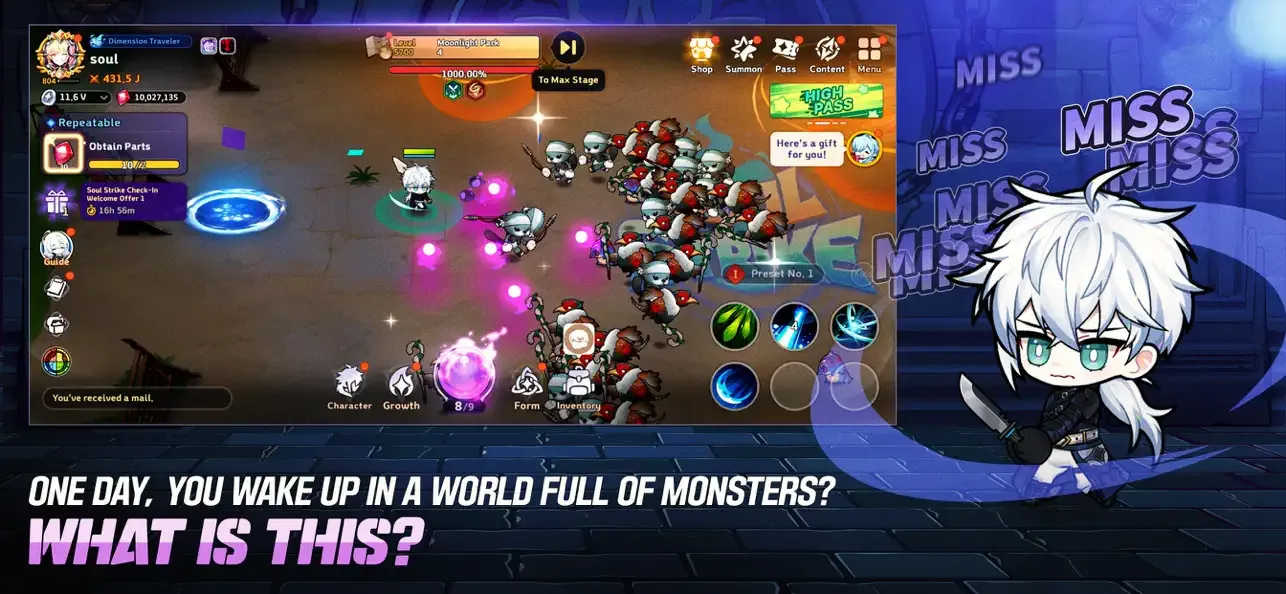 Soul Strike: Zenonia Idle screenshot 2