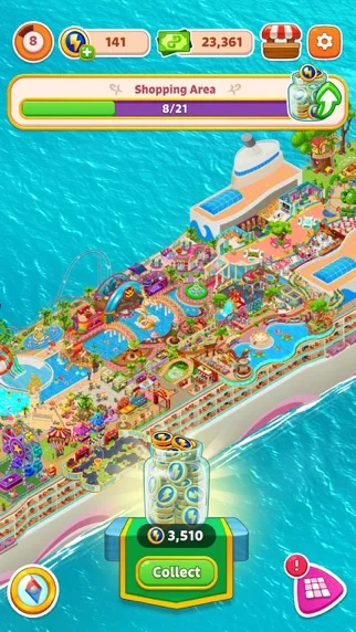 Merge Cruise: Mystery Puzzle screenshot 4