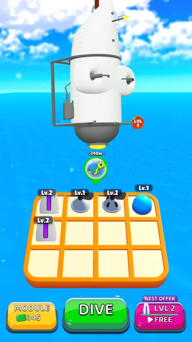 Deep Dive - Submarine Jump screenshot 2