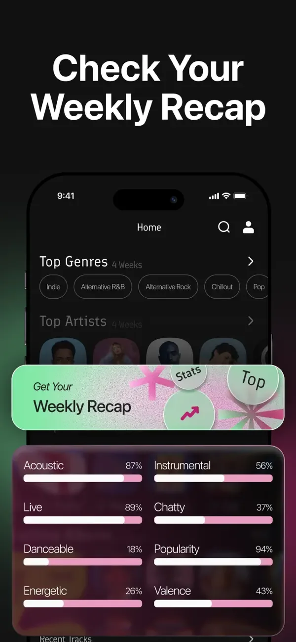 StatsApp for Spotify Stats screenshot 4