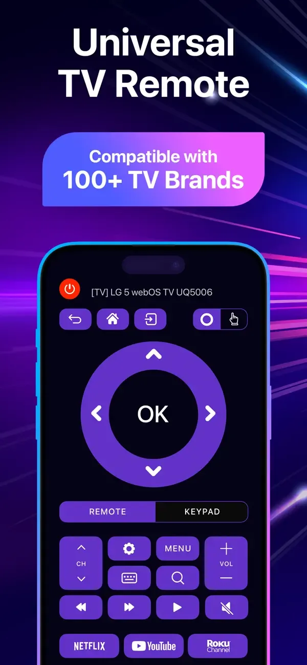 RemoTV: Universal TV Remote screenshot 1