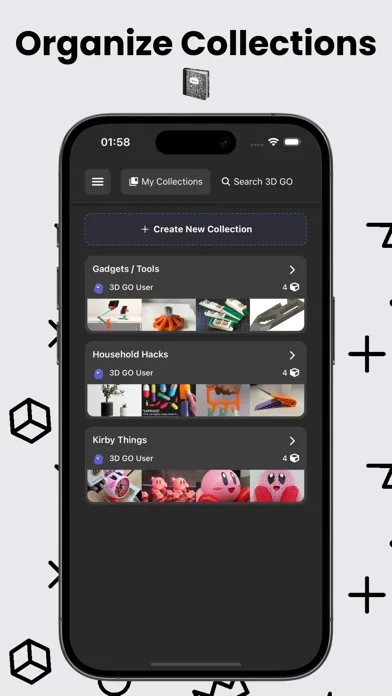3D GO | 3D Printing Models screenshot 4