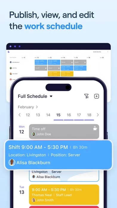Breakroom Chat & Scheduling screenshot 4