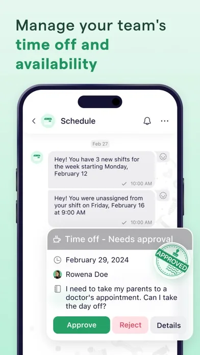 Breakroom Chat & Scheduling screenshot 5