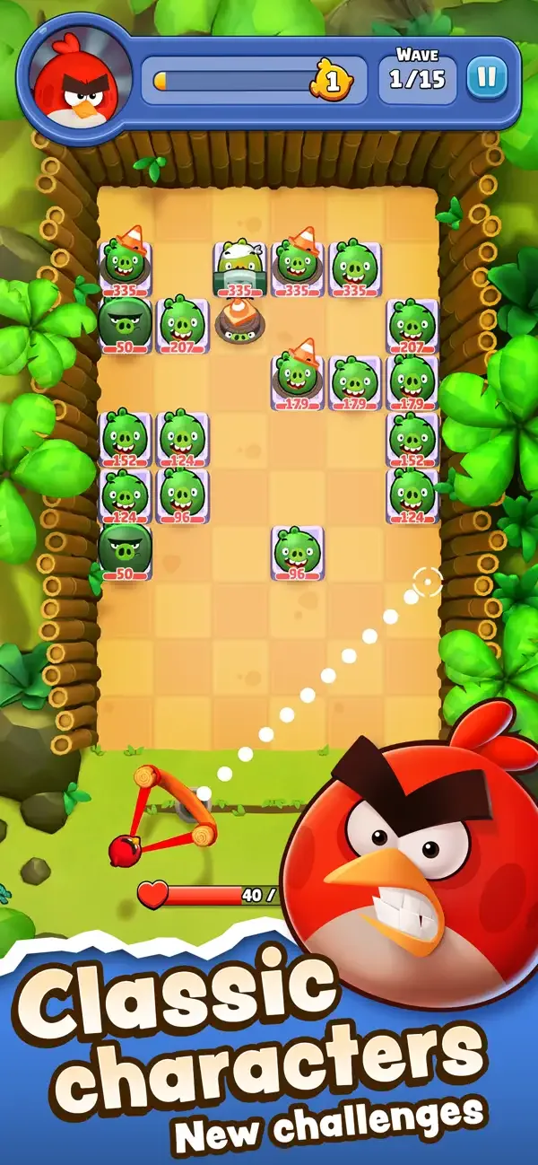 Angry Birds Bounce screenshot 1