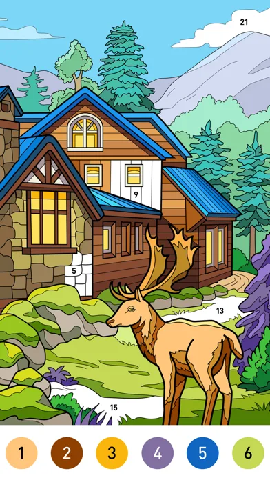 House Color - Paint by number screenshot 3
