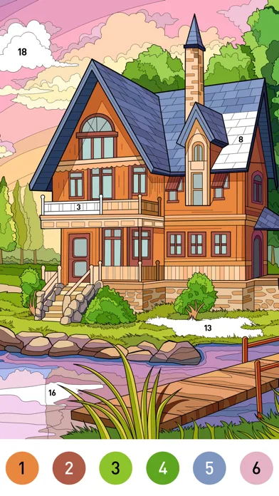 House Color - Paint by number screenshot 5