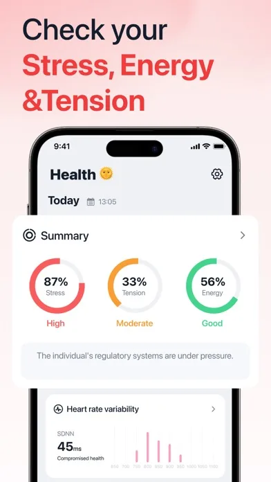 iHeart-Pulse Rate Monitor App. screenshot 3
