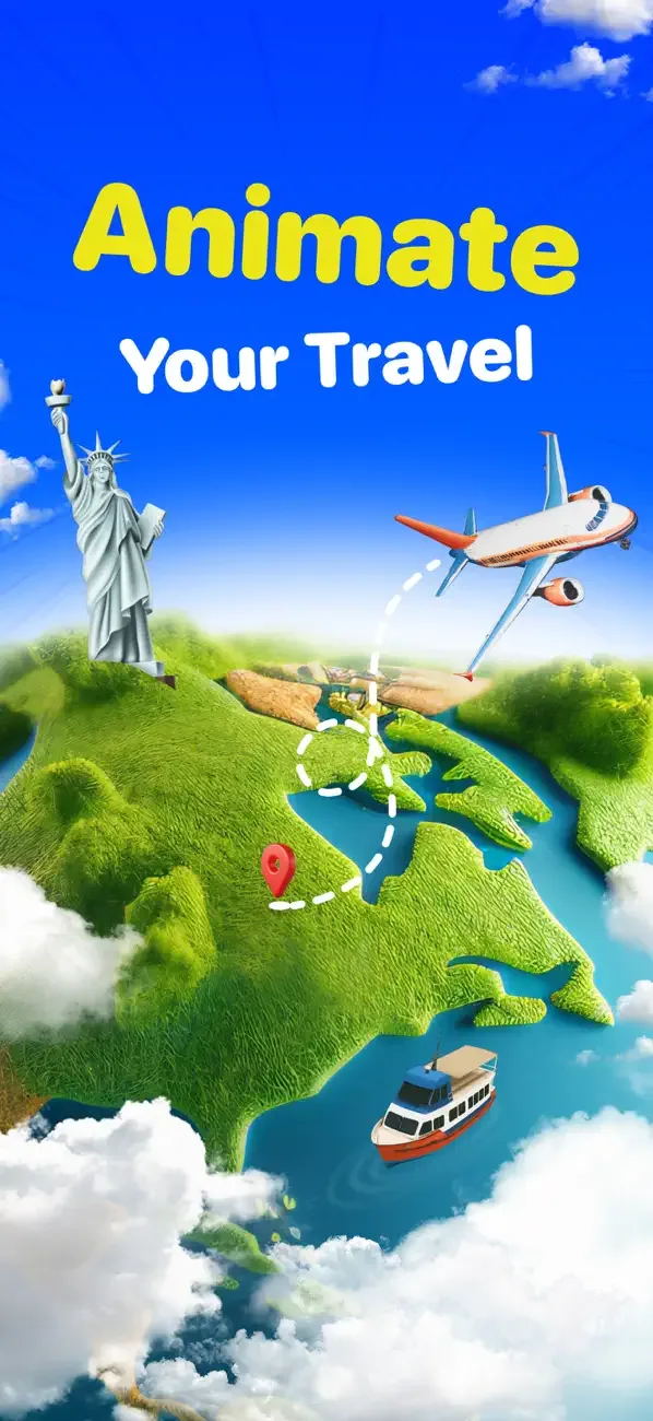 TravelAnimator: Journey Route screenshot 1