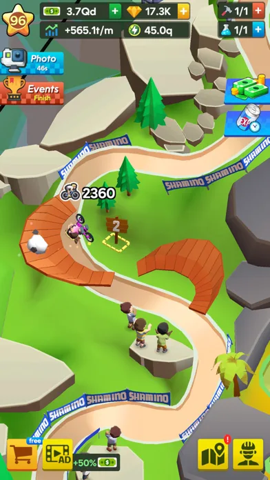 Mountain Bike Park-Tycoon Game screenshot 4