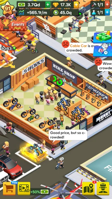 Mountain Bike Park-Tycoon Game screenshot 5